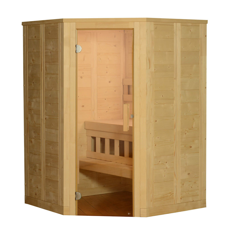 Almost Heaven Saunas Sutton Nordic 2 Person Traditional Steam Sauna Wayfair
